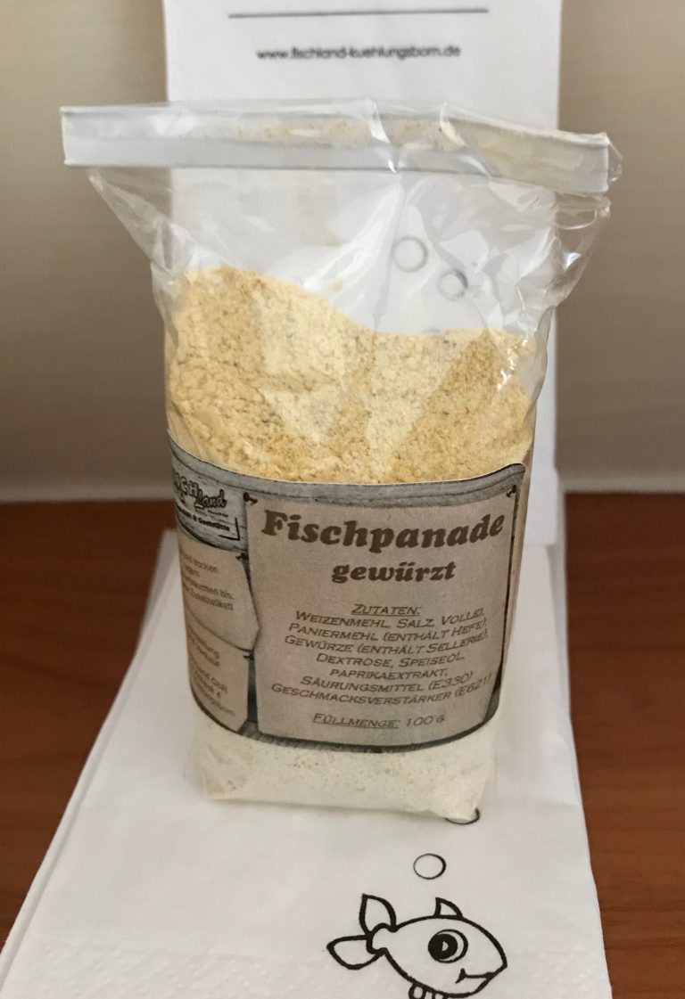 Fischpanade gewürzt 100g – issfisch.de